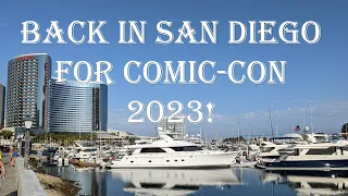 A Look Around Downtown Three Days Before San Diego Comic-Con 2023!