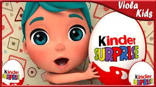 Kinder Surprise Song | Dance Party | Super Luca School Theather Nursery Rhymes & Kids Songs