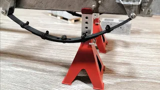 Handmade Steel Jack Stand 5 Ton 1:10 scale - Самодельная страховочная стойка в 10 масштабе