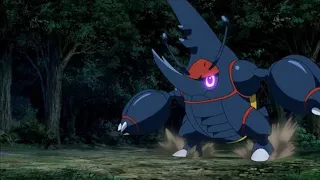 Heracross And Pinsir Mega Evolution | Pokemon Movie Volcanion And The Mechanical Marvel |Anime World