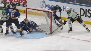 Stars, Blues need 2 OT in Game 7    May 7,  2019