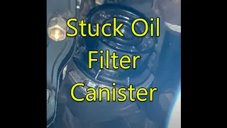 Toyota Corolla Prius Stuck Oil Filter Canister Housing - Effective Simple Tools to Remove