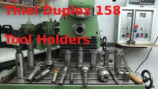 Thiel Duplex 158 tool holders