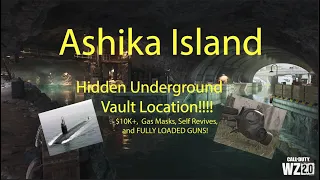 SECRET UNDERWATER VAULT on Ashika Island!! THE BEST LOOT POSSIBLE in Warzone 2.0 Resurgence !!!