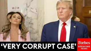 BREAKING NEWS: Trump Blasts Judge, 'Lunatic' Letitia James Before NYC Civil Fraud Trial Resumes