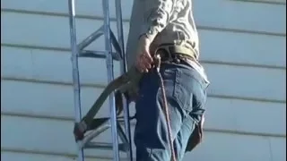Putting up a TV tower