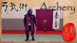 Archery in Japanese armor - Kyujutsu in Yoroi - First attempt