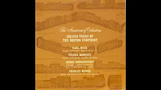 Boston Symphony Orchestra – The Aristocrat Of Orchestras - Golden Years Of The Boston Symphony