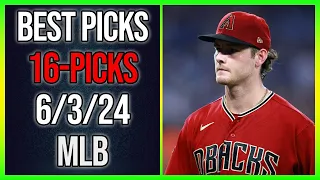 FREE MLB Picks Today 6/3/24 - All GAMES Best Picks!