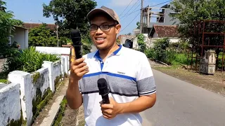 TEST MIC WIRELESS JARAK 50M.... || PAKET KOMPLIT KARANGANYAR SOLO