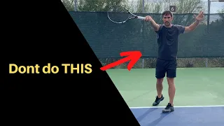 When to use an open and neutral stance forehand