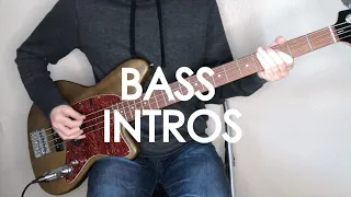 20 Awesome Bass Intros