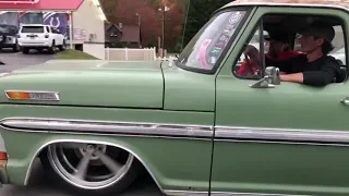 1970 F100 bagged and body dropped.