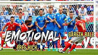 Gareth Bale Emotional Free Kick vs Austria