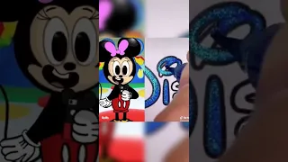 Alll the characters came to life for the Disney Logo animated by @christiansvideosYT #shorts