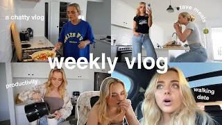 a chatty WEEKLY VLOG | podcast | cauliflower fried rice | updates | walking dates | Conagh Kathleen