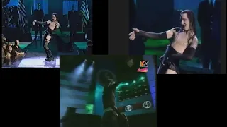 Marilyn Manson The Beautiful People, Live MTV 1997 3 versions comparison