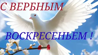 С ВЕРБНЫМ ВОСКРЕСЕНЬЕМ! Поздравление