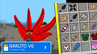 How to Download Naruto Addon in Minecraft || Minecraft Naruto Mod