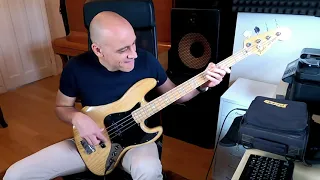 Stevie Wonder - Do I Do (bass cover) 12" version