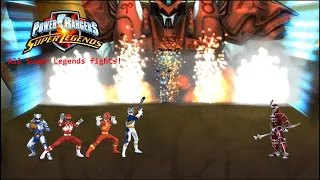 Power Rangers Super Legends - All Super Legends Fights