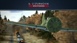 IL-2 Battle of Moscow, I-16 Type 24: Stop the enemy train