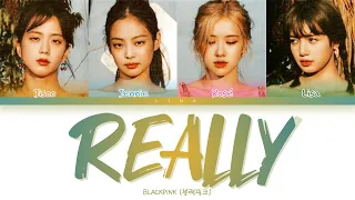 BLACKPINK (블랙핑크) - REALLY (Color Coded Lyrics Eng/Rom/Han/가사)