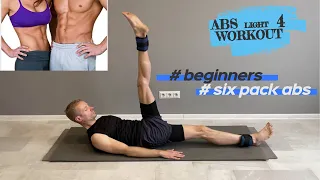 Light AB Workout 4, starters ab workout beginners, fat loss, way to six pack abs fitness motivation