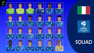 Squad Italy 🇮🇹 for UEFA Under-21 Championship 2023 [EURO U-21] | FAN Football Squad