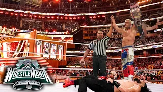 Cody Rhodes Beat Roman Reigns And Finish the Story In WrestleMania 40 ! Cody Rhodes Wins