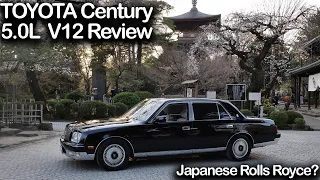 The Best Car the USA NEVER GOT, Japan's ONLY Chauffeur-driven V12 Car | Toyota Century 97' Review