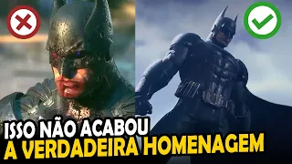 FIM DA POLÊMICA? A HOMENAGEM FINAL ao BATMAN KEVIN CONROY em ESQUADRÃO SUICIDA