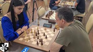 D. Salimova (1572) vs V. Grigoriev (1717). Chess Fight Night. CFN. Rapid