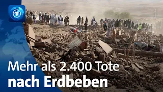 Nach Erdbeben in Afghanistan: Hoffnung auf Rettung von Überlebenden schwindet