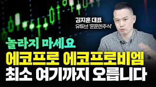 "놀라지 마세요" 에코프로 에코프로비엠 못해도 '이 가격까지' 올라야 합니다｜김지훈 대표 3부