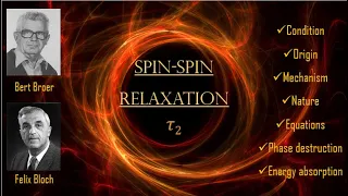 6.Spin-Spin Relaxation in detail|Phase Destruction Mechanism|Bloch equations|Calculation|Expression|