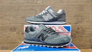 Кроссовки New Balance 574 в больших размерах 46-49, краткий видео обзор