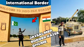 Visiting India-Pakistan Border Zero Line Near Jaisalmer | Full Details | Longewala & Tanot Temple