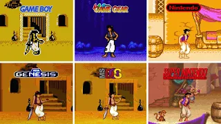 Disney's Aladdin [1993] GB vs Sega vs DOS vs SNES vs Amiga and more (Version Comparison)