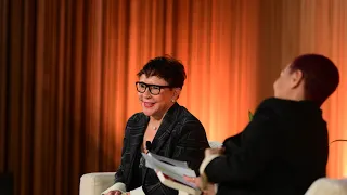 Sheila Johnson discusses her memoir "Walk Through Fire" at the MLK Library in Washington, DC