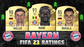 FIFA 23 | BAYERN PLAYER RATINGS IN FIFA 23 😱🔥 ft. Mane, Muller, Musiala...