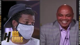 Jimmy Butler & Charles Barkley Funny Conversation - Game 3 | Lakers vs Heat | Oct 4, 2020 NBA Finals