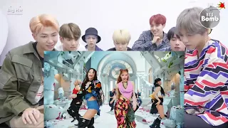 BTS Reaction To BLACKPINK - 'Pink Venom' M/V