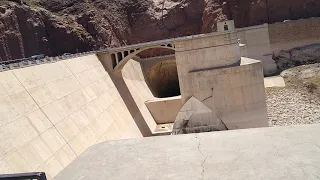 First Time to The Hoover Dam-Spillway