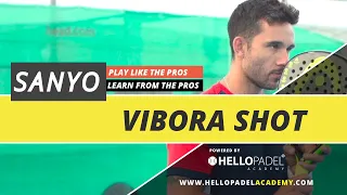 VIBORA SHOT by Sanyo Gutierrez - TOP padel player