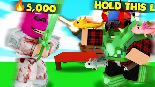 This HIGHSTREAK Player Thought He Could BEAT Me... (ROBLOX BEDWARS)