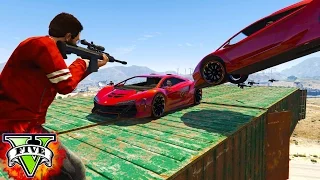 BEST Sniper VS Stunters (GTA 5 Funny Moments)