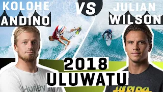 Julian Wilson VS Kolohe Andino: 2 of The Best Back Hand Attacks on Display | FULL HEAT REPLAY