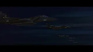 Air Force One - MiGs & F15 Fight Scene