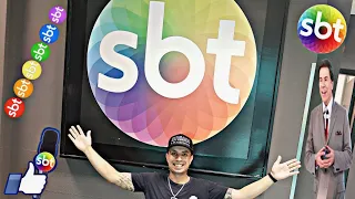 VISITA AO SBT 📺 BASTIDORES CONHEÇA ESSA GRANDE EMISSORA DE TV  DO NOSSO PAÍS 🇧🇷 (VLOG)